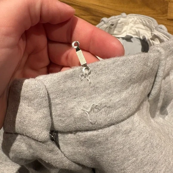 Babaton Gray Wide Leg Pants - Picture 4 of 10